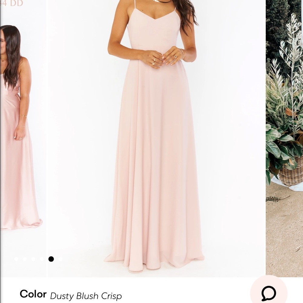 Show Me Your MuMu bridesmaid gown